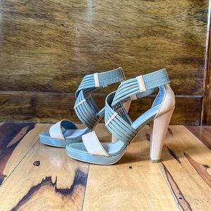 Calvin Klein Patent Leather High Heels Sz 6.5